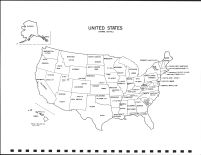 United States Map, Monona County 1987
